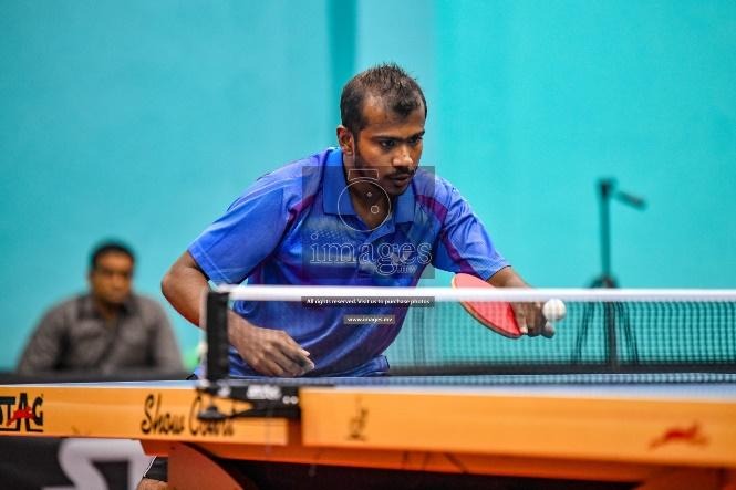 Final of 60th Table tennis tournament 2022 held in Male', Maldives...