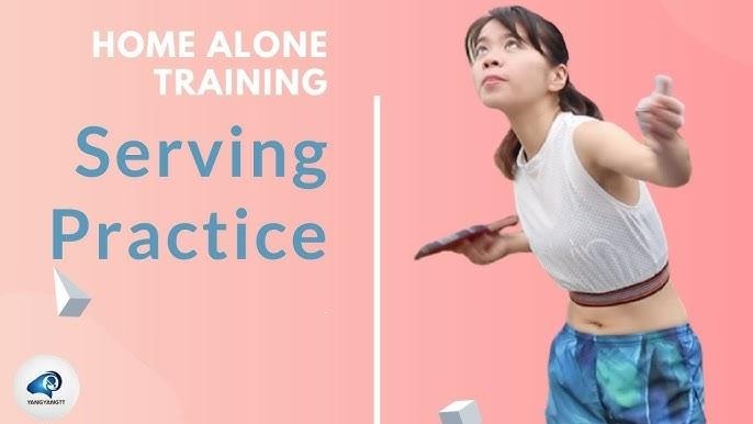 COVID 19 QUARANTINE HOME ALONE Table Tennis Training 3: Serving Practice:  10x EFFECTIVE!!
